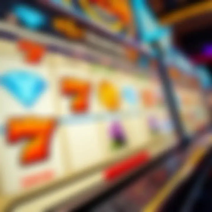 Gameplay Dynamics of Diamond Lotto Gameplay interface showing symbols and paylines