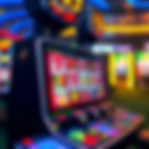 Exciting football-themed slot game display with vibrant graphics