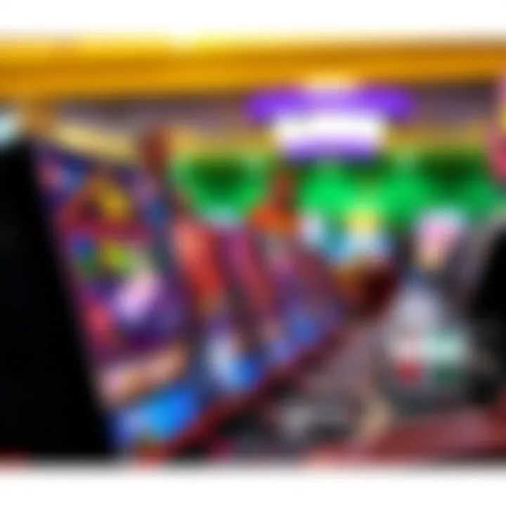 Variety of free slots available on an online casino platform