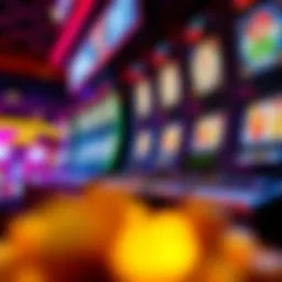 Exciting slot machine graphics