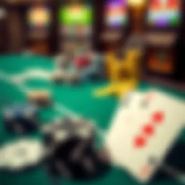 A variety of poker game icons representing different styles