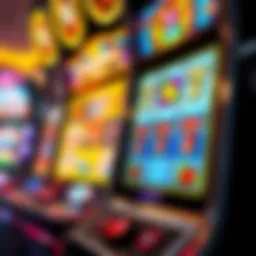 An enticing slot machine interface showcasing vibrant graphics and engaging gameplay