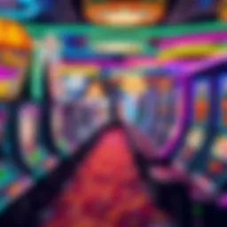 Colorful array of free slot game graphics