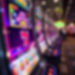 An engaging display of vibrant slot machine graphics