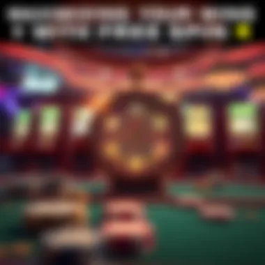 Visual representation of strategies to maximize winning from free spins