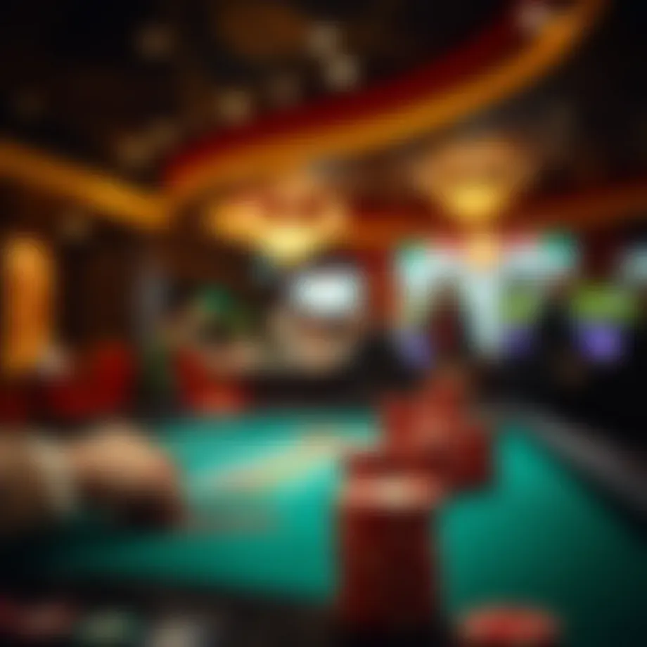 Casino games showcasing high-stakes excitement