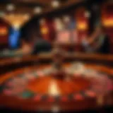 The Thrill of Roulette A captivating roulette wheel in motion