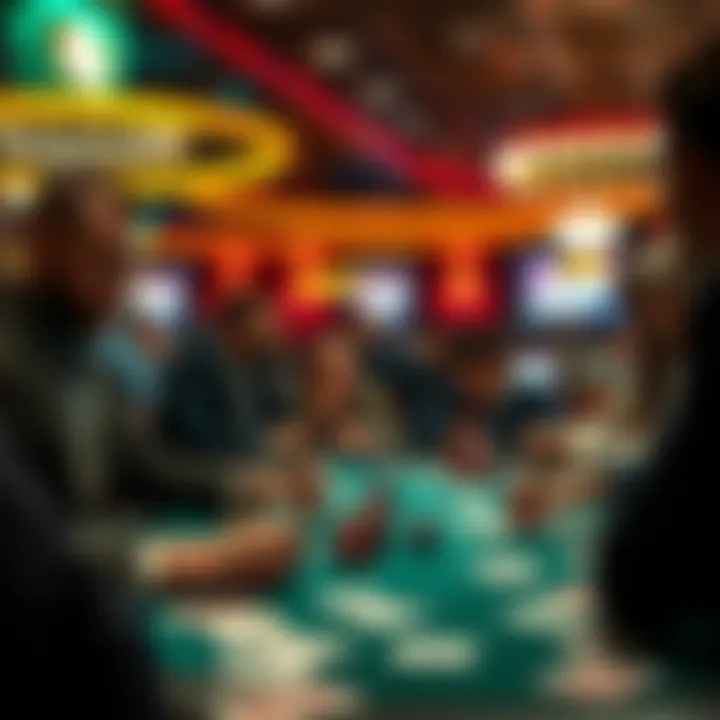 A strategic card game in progress