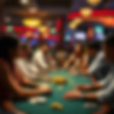 The Social Aspect of Gambling An engaging group of players at a table