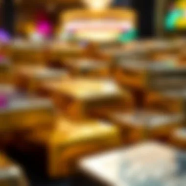 An array of gold and silver bullion bars showcasing their investment allure