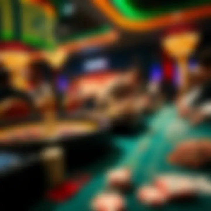 A visual depiction of online casino trends and technology