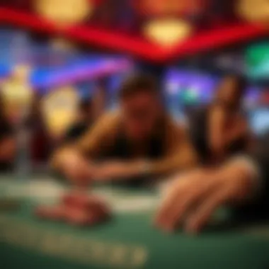 An illustration of responsible gambling practices in play