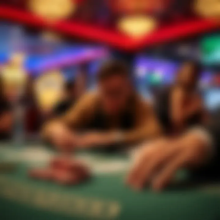 An illustration of responsible gambling practices in play