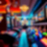 Vibrant gaming interface showcasing various online slots