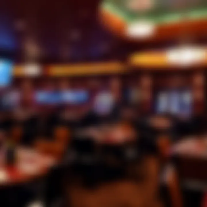 Diverse Dining Options Near the Casino Dining area with a variety of cuisines