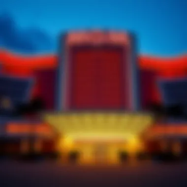 Exterior view of MGM Grand National Harbor showcasing its stunning architecture