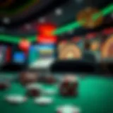 Conceptual representation of online casinos without bonus promotions