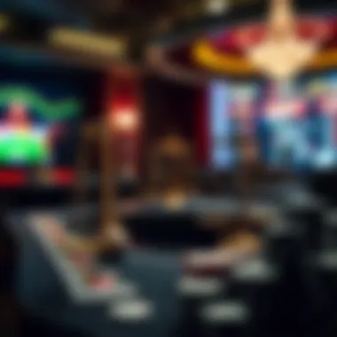 Depiction of legal aspects of online gambling