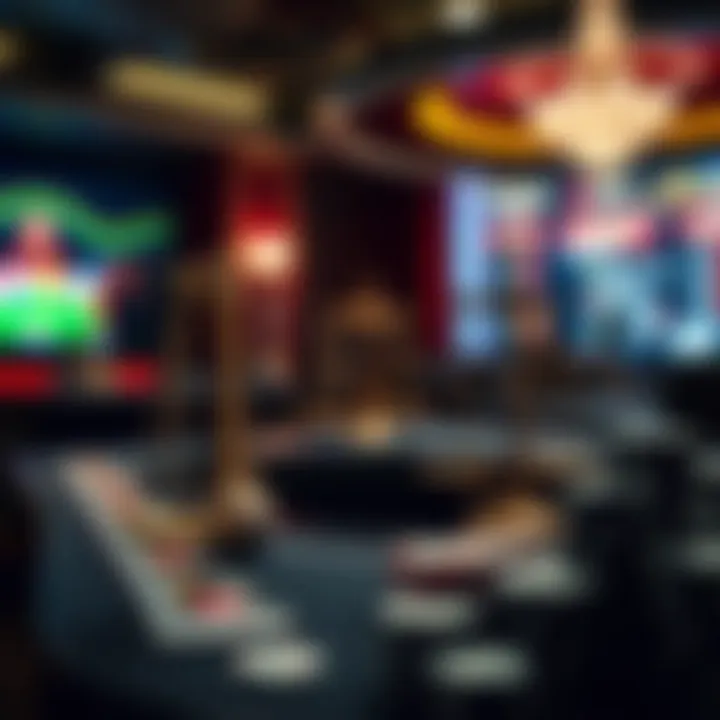 Depiction of legal aspects of online gambling