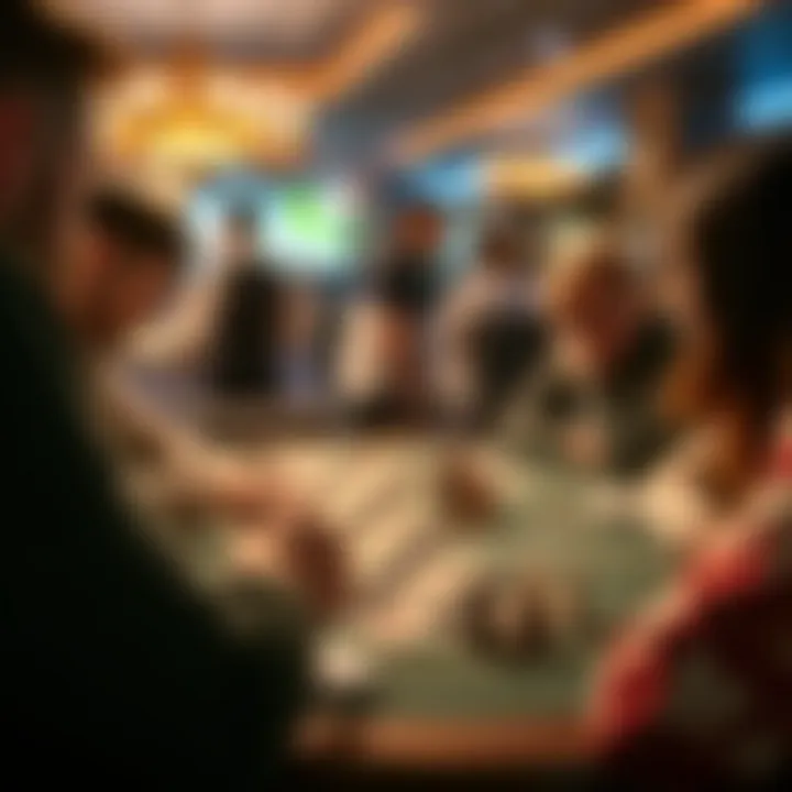 Engaging Skill-Based Challenge Strategic board game setup with players engaged