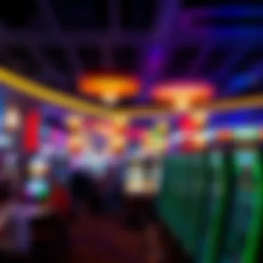 Vibrant Gaming Floor at Philly Parx Interior gaming floor bustling with activity