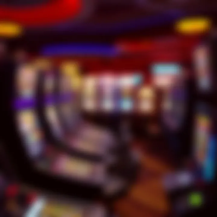 Variety of gaming machines available for players