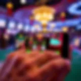 Exciting casino game on a mobile screen