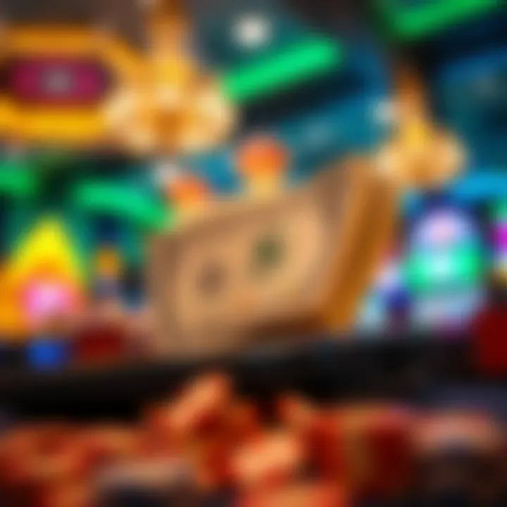 Mobile game showcasing real money rewards