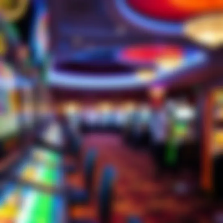 Experience the Energy of the Gaming Floor Vibrant gaming floor at Hollywood Casino Dayton