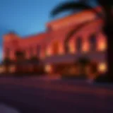 Rincon Casino Architecture Exterior view of Rincon Casino showcasing its striking architecture