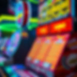 Engaging scratch off tickets display