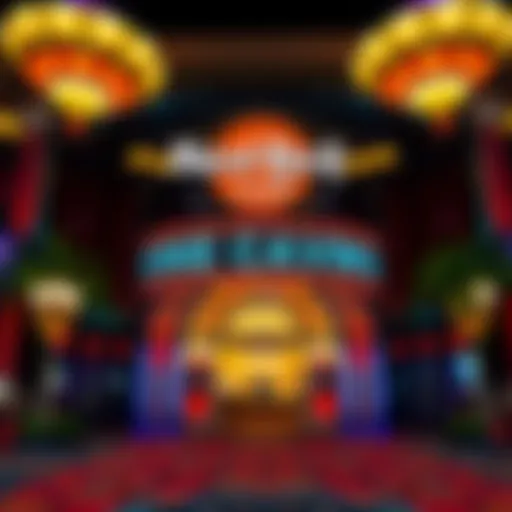 Vibrant Entrance to the Casino Entrance to the Seminole Hard Rock Casino showcasing vibrant lights