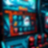 Shark Slot Machine Interface Stunning visual of a shark-themed slot machine interface