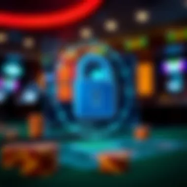 A graphical representation of online security measures related to transactions