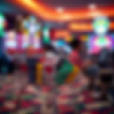 An illustration depicting a shopping cart filled with various digital products