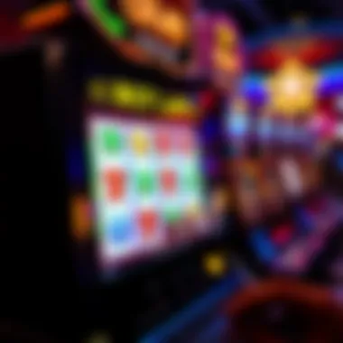 Strategic gameplay on a slot machine interface