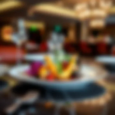 Signature Dish Masterpiece A beautifully plated signature dish showcasing vibrant colors and artistic presentation.