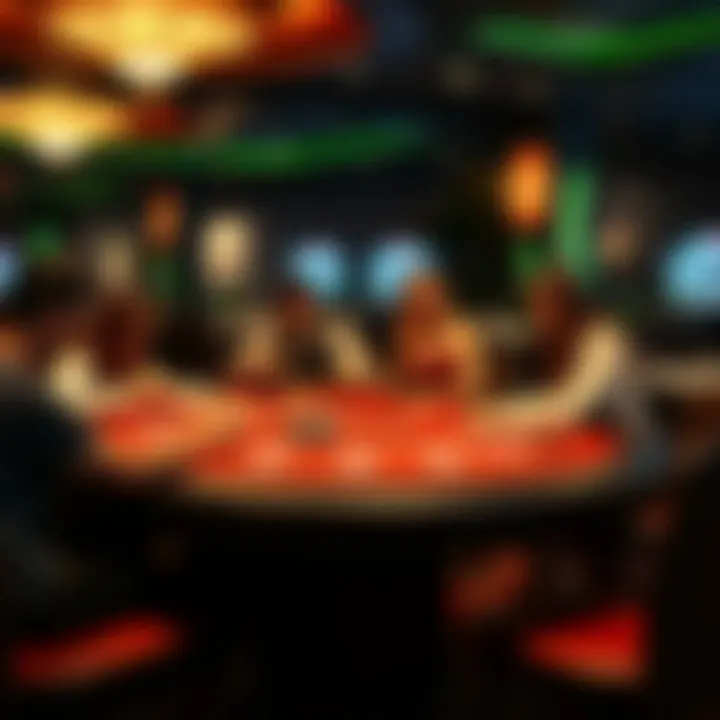 Interactive table game session