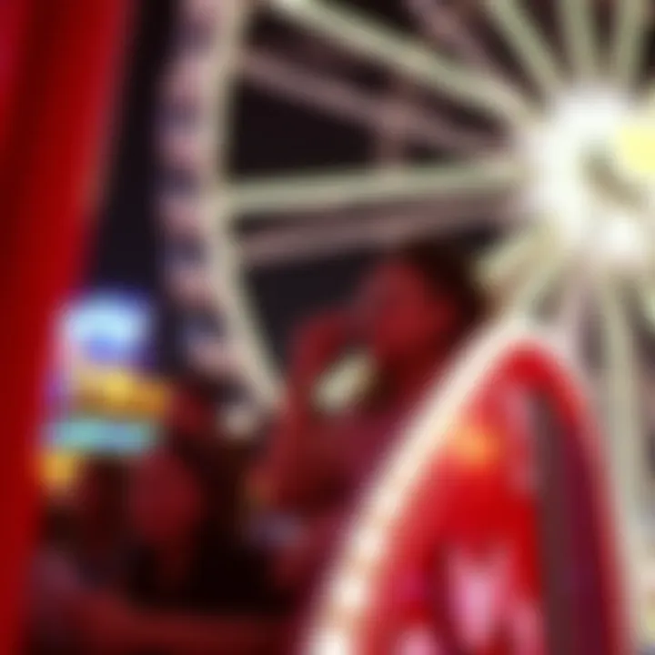 Visitors enjoying a ride on the Big Wheel