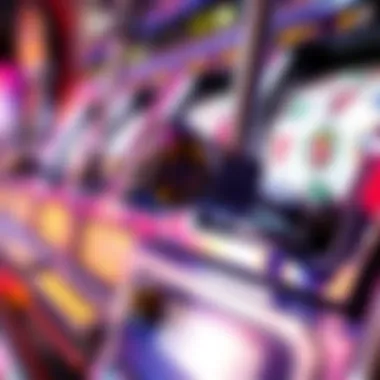 Close-up of a classic slot machine lever with intricate mechanical details.