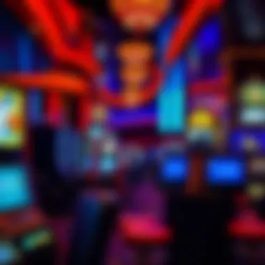 Diverse Gaming Options at Flamingo Casino Interior gaming floor filled with a variety of gaming machines and tables