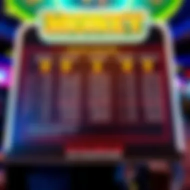 Payout Structure of Money Deluxe Slot Chart depicting payout structure for Money Deluxe Slot