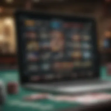 Digital Sportsbook Interface Illustration of a digital sportsbook interface showcasing low deposit options