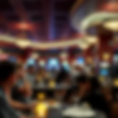 Dining Experience at The Pass Casino Customers enjoying dining amenities within The Pass Casino