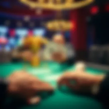 Celebrating a poker win with bonuses and rewards