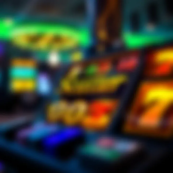 Unique Features of Scatter Slots App Detailed view of unique features in Scatter Slots app