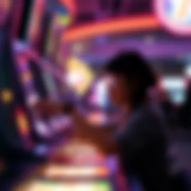 Engaging graphic representing player engagement in the lottery experience