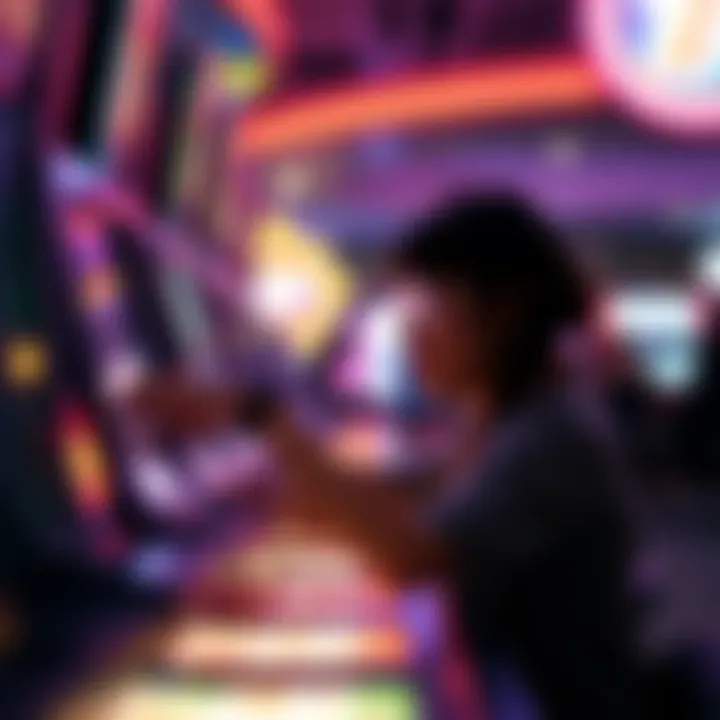 Engaging graphic representing player engagement in the lottery experience