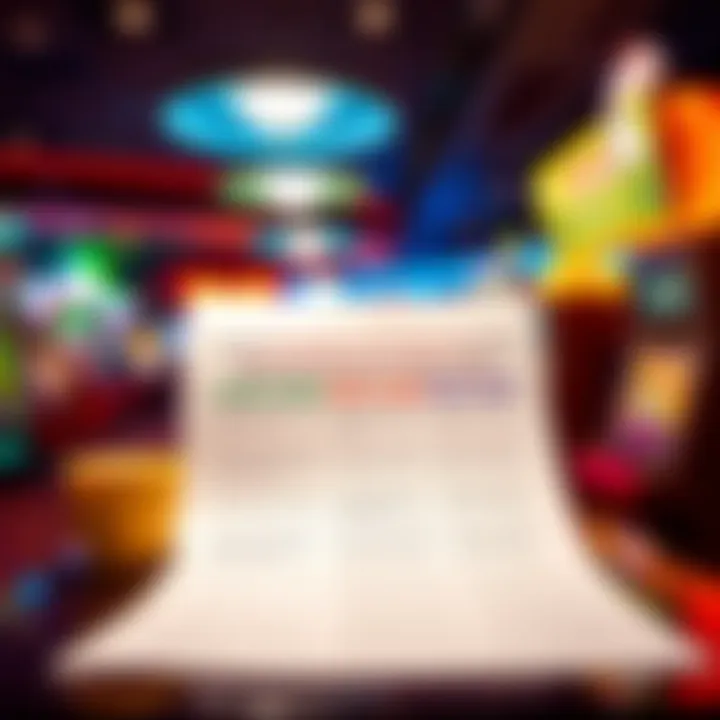 Illustration depicting the rules and structure of the second chance lottery