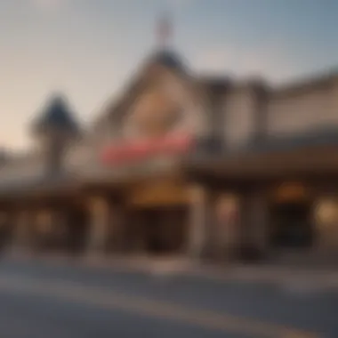 Exterior view of Silverado Casino showcasing its historical architecture